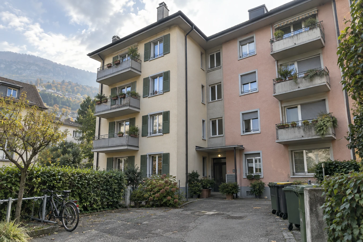 Illustration — Ein Quartier erwacht in Genf zum Leben